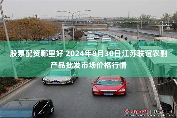 股票配资哪里好 2024年8月30日江苏联谊农副产品批发市场价格行情