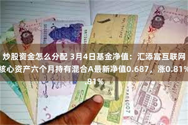 炒股资金怎么分配 3月4日基金净值：汇添富互联网核心资产六个月持有混合A最新净值0.687，涨0.81%