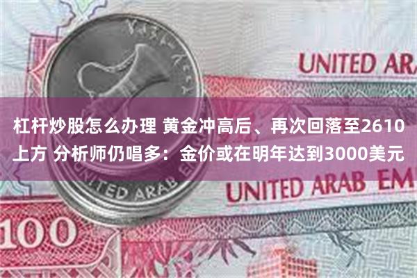 杠杆炒股怎么办理 黄金冲高后、再次回落至2610上方 分析师仍唱多：金价或在明年达到3000美元